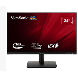Monitor Viewsonic VA240-H de 24“ (IPS, Full HD, 100Hz, 1ms, HDMI+VGA, Vesa)