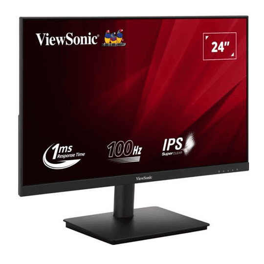 Monitor Viewsonic VA240-H de 24“ (IPS, Full HD, 100Hz, 1ms, HDMI+VGA, Vesa)