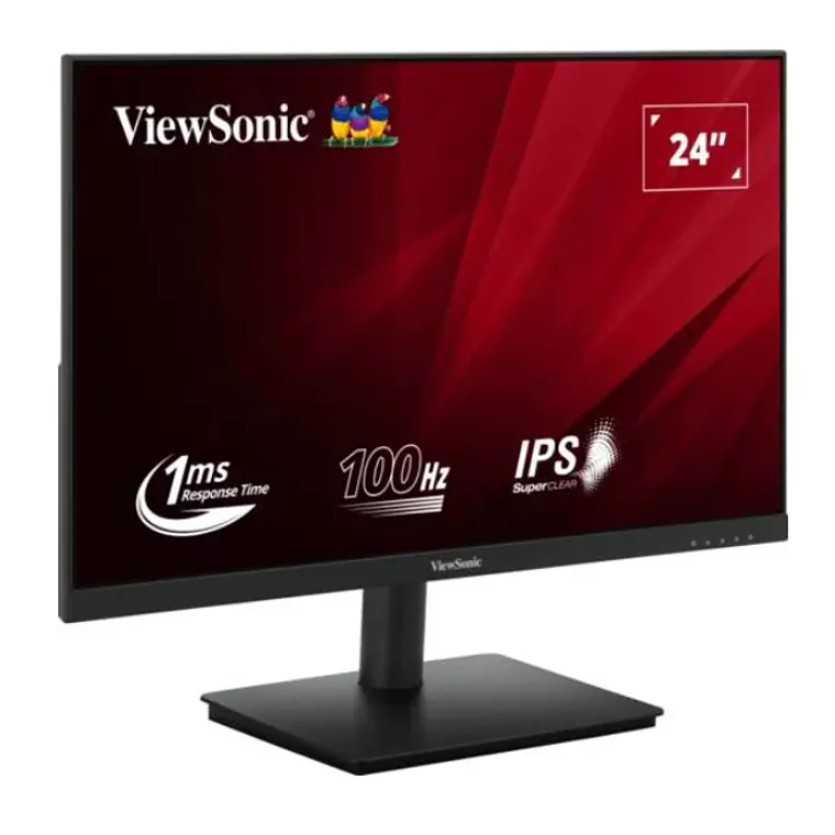 Monitor Viewsonic VA240-H de 24“ (IPS, Full HD, 100Hz, 1ms, HDMI+VGA, Vesa) 2