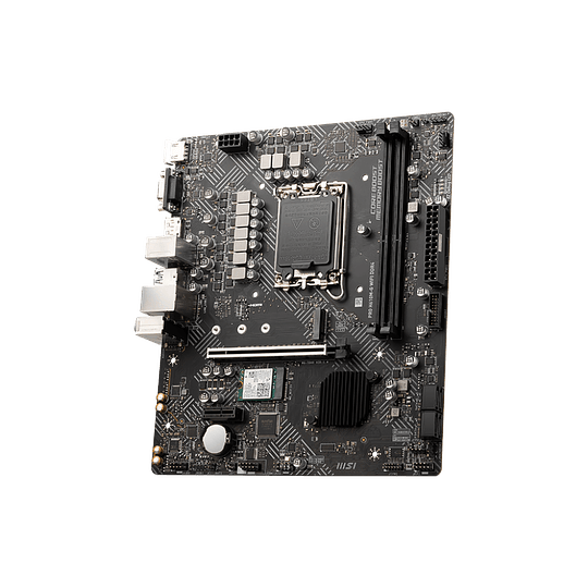 Placa Madre MSI PRO H610M-G WIFI DDR5, LGA1700, 2xDIMM, WiFi 6e