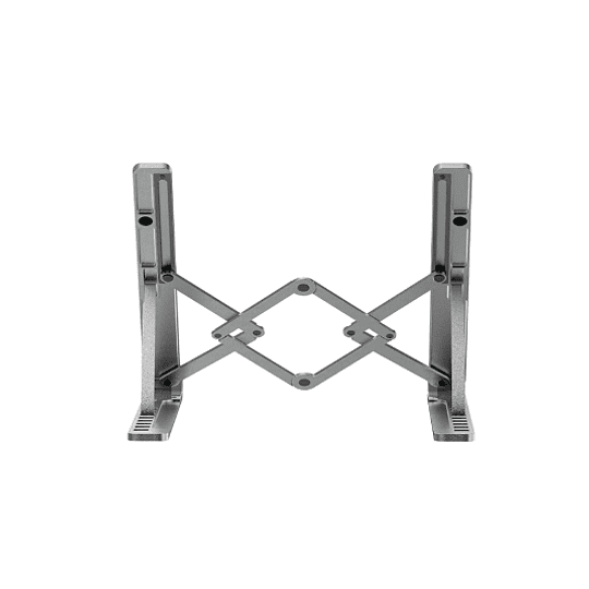 Soporte Plegable de Aluminio para Notebook, Ergonómico, 8 Niveles de Altura, hasta 15.6”- Klip Xtreme