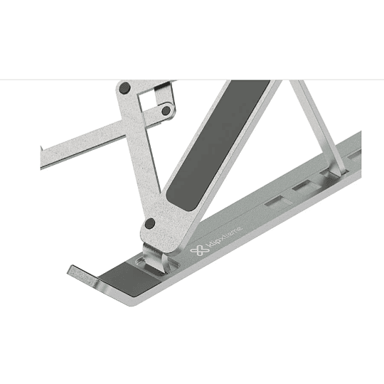 Soporte Plegable de Aluminio para Notebook, Ergonómico, 8 Niveles de Altura, hasta 15.6”- Klip Xtreme