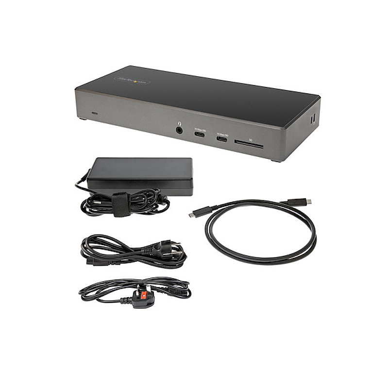Estación de Acoplamiento StarTech DK31 (USB-C, USB, Triple 4K, PD 100W) 7