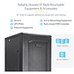 Rack Armario de Equipos de 4 Columnas 42U - Profundidad de 36in - Miniatura 4