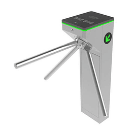 Control de Acceso RFID, Acero inoxidable, brazo abatible, torniquete bidireccional