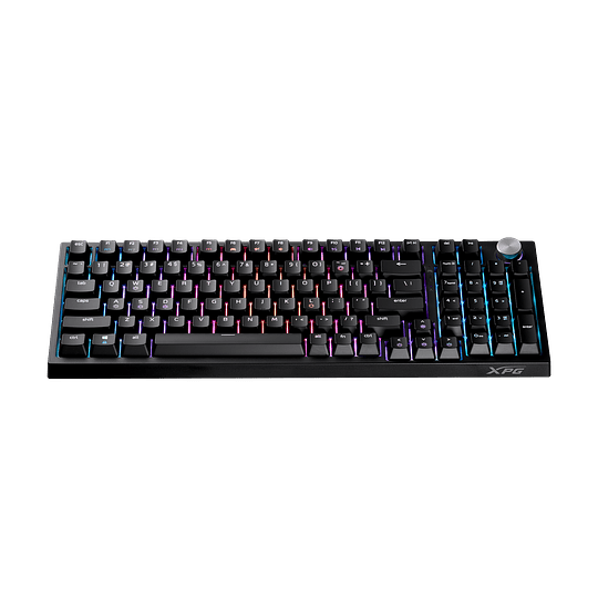 Teclado Mecanico Esp Gaming XPG Sorcerer RGB 100% Ghost