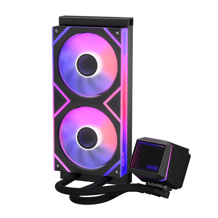 Enfriador liquido XPG Levante II 240 ARGB Black 1