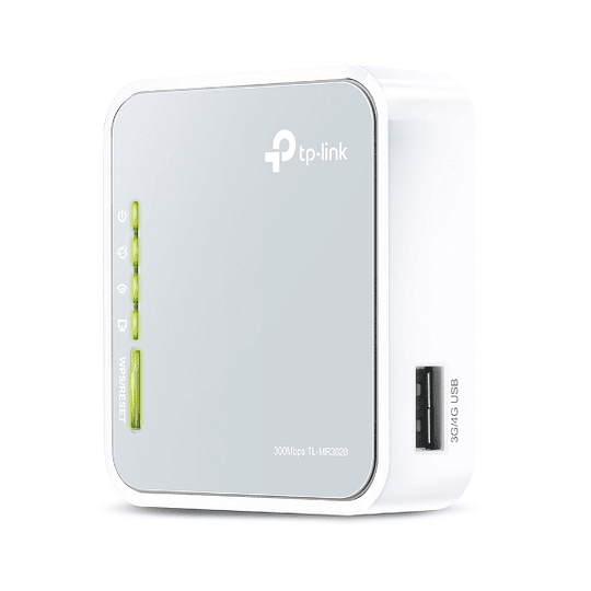Enrutador inalámbrico TL-MR3020 -TP-LINK 2,4 GHz