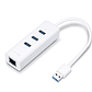 Adaptador de red TP-Link UE330 | USB 3.0 - Gigabit Ethernet - Miniatura 1