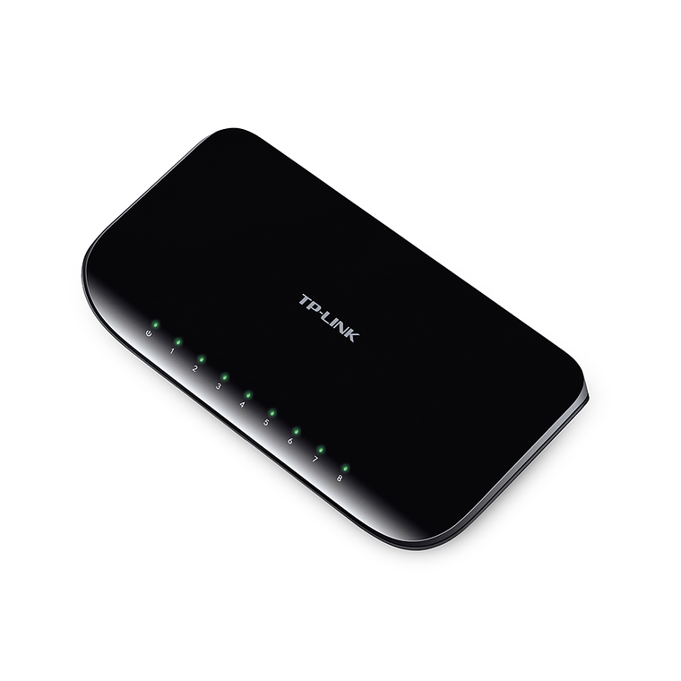 Switch 8 puertos TP-Link TL-SG1008D Gigabit Conmutador - 8 x 10/100/1000 3