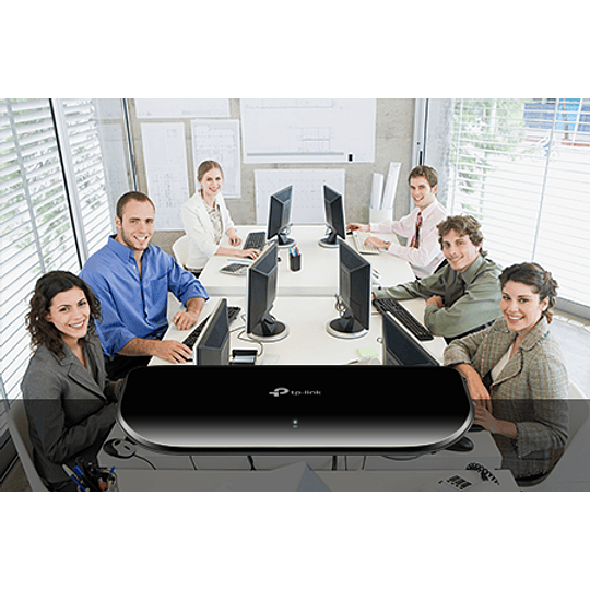 Switch 8 puertos TP-Link TL-SG1008D Gigabit Conmutador - 8 x 10/100/1000