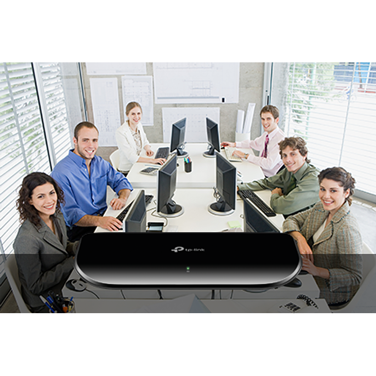 Switch 8 puertos TP-Link TL-SG1008D Gigabit Conmutador - 8 x 10/100/1000 4