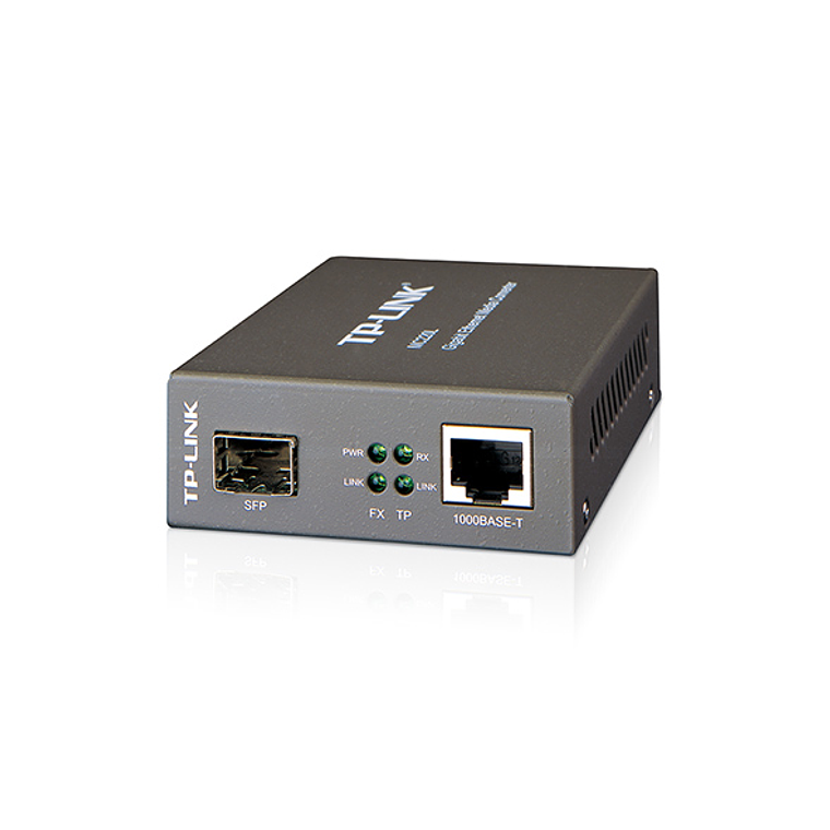 Conversor de soportes de fibra TP-Link MC220L  1