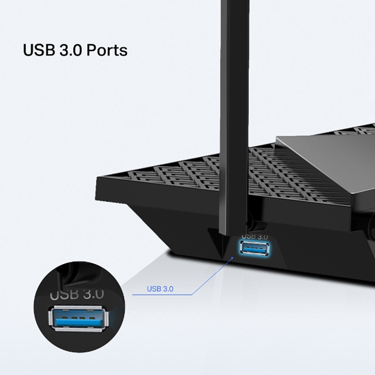 Router Archer AX72 Pro. WiFi 6 Tp-Link AX5400 doble banda (4804Mbps en 5GHz) 2