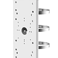 Abrazadera para montaje de cámara - instalable en poste - blanco - Hikvision  - Miniatura 2