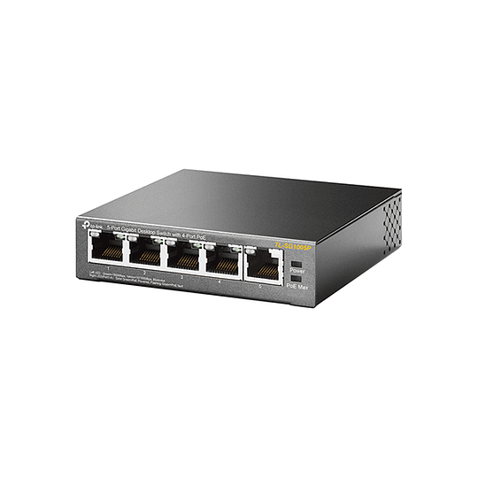 Switch 4 puertos TL-SG1005P Poe Tp-Link. Gigabit. 