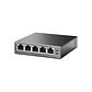 Switch 4 puertos TL-SG1005P Poe Tp-Link. Gigabit.  - Miniatura 1