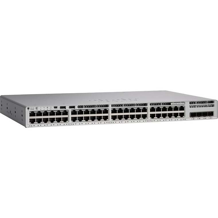 Switch 48 puertos Cisco Catalyst 9200L PoE+ Compliant Gigabit Managed Network X 1G DNA E  3YR  1