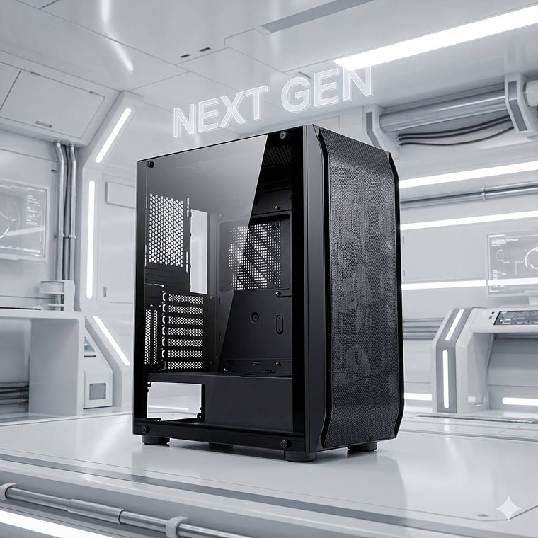 PC Gamer AMD-05 (Ryzen 5 5600XT, 32GB RGB, 1TB, RTX5060, FreeDOS) FULL RGB  2