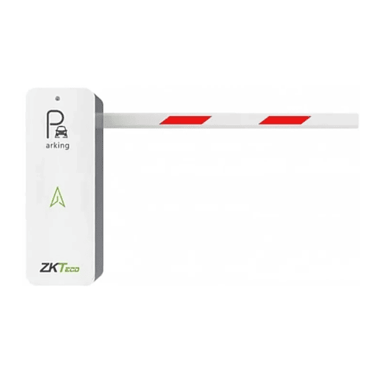 Barrera Vehicular Brazo Recto Izquierda, 6 Metros, Gabinete con Luz LED, Indicador de Estado, de 3-6 segundos de apertura.