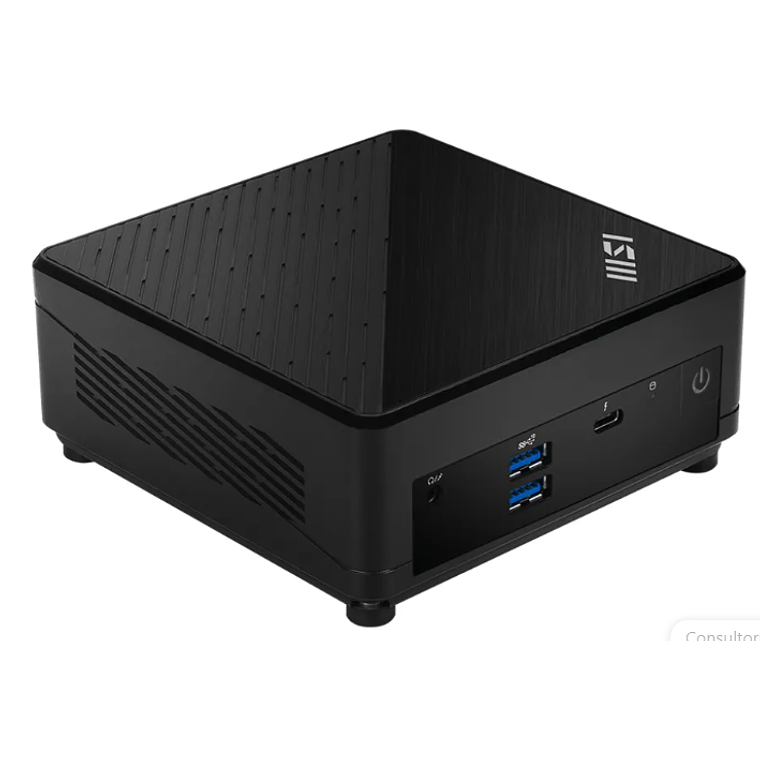 Mini PC MSI Cubi N ADL Barebone (Intel N100, 1x DDR4, M.2 NVMe, Wi-Fi 6E, HDMI, DisplayPort) 1