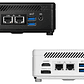 Mini PC MSI Cubi N ADL Barebone (Intel N100, 1x DDR4, M.2 NVMe, Wi-Fi 6E, HDMI, DisplayPort) - Miniatura 2