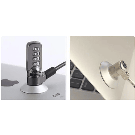 Cable De Seguridad Antirrobo Para Tablet, iPad, Macbook
