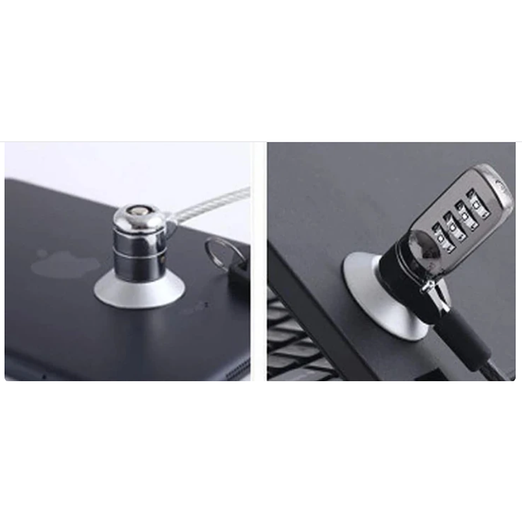 Cable De Seguridad Antirrobo Para Tablet, iPad, Macbook 6