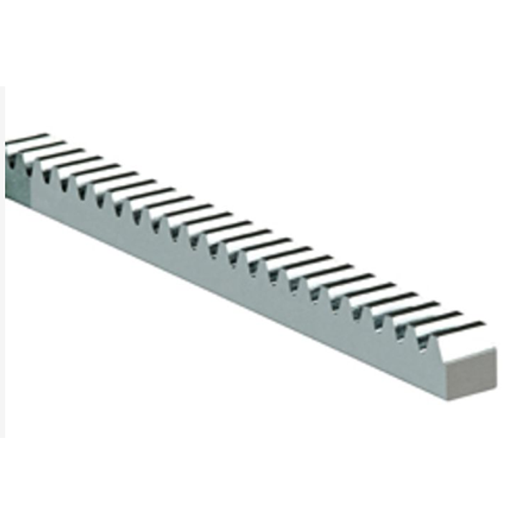 Cremallera rectangular 22x22 con agujeros Largo de 1 Mt 1