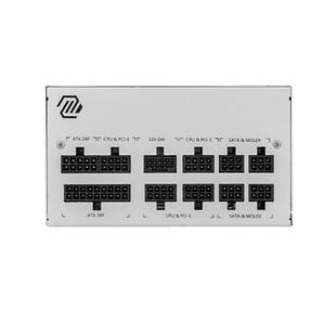 Fuente de Poder MSI - 850W - Plus Gold - Blanca