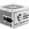 Fuente de Poder MSI - 850W - Plus Gold - Blanca