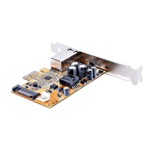 Tarjeta de Red PCIe Gigabit Ethernet PoE StarTech con Puerto RJ45