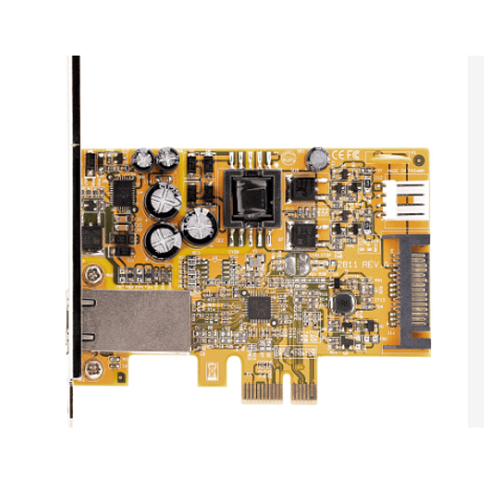 Tarjeta de Red PCIe Gigabit Ethernet PoE StarTech con Puerto RJ45