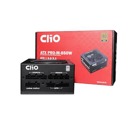 Fuente de Poder Modular Clio ATX Pro -M- 850W - PCTronix - Plus Gold