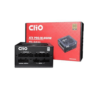 Fuente de Poder Modular Clio ATX Pro -M- 850W - PCTronix - Plus Gold