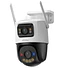 Cámara Imou Cruiser Dual 2 de 10MP exterior tipo PT lente fijo de 5MP y lente PT de 5MP iluminación máxima de hasta 30m.  