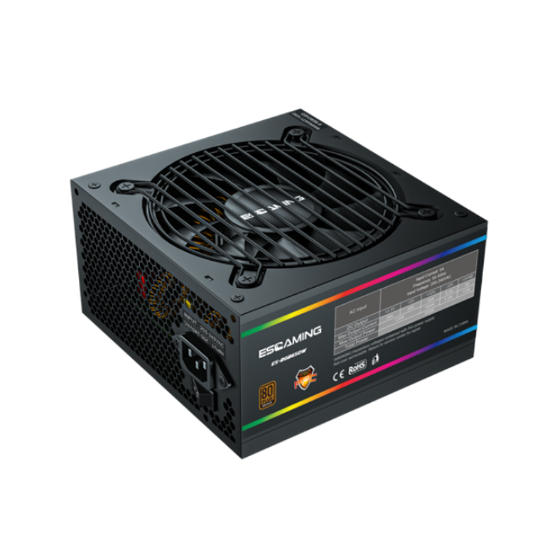 Fuente de Poder 650W/80 Pluz Bronce -Esgaming  3