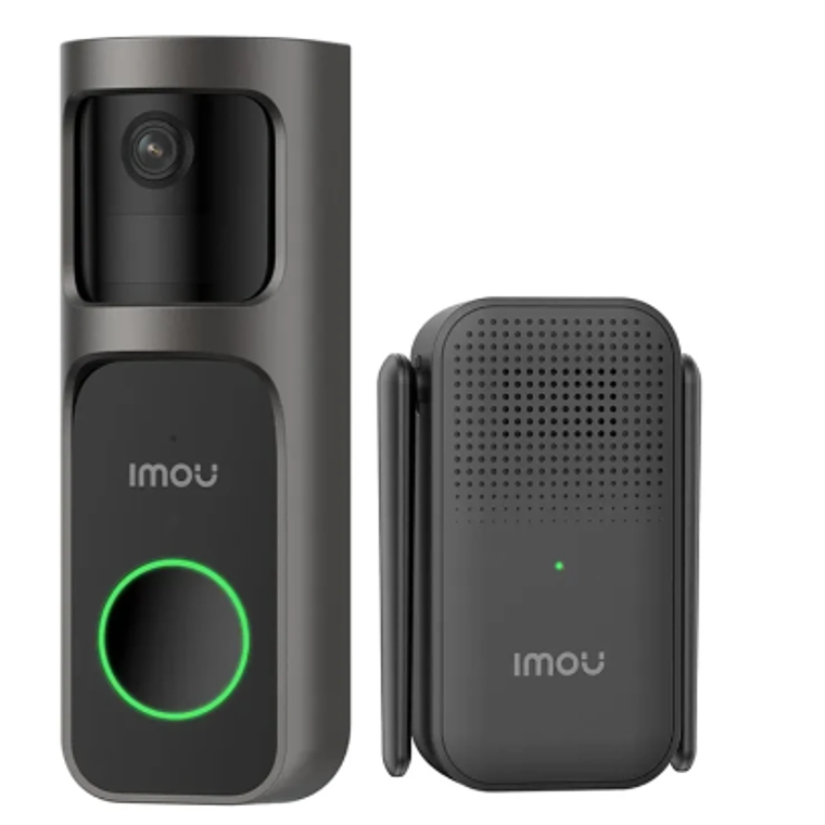 Timbre Inalámbrico, audio bidireccional, wifi, cámara integrada de 4mp 1