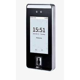 Terminal de control de acceso standalone. reconocimiento facial/huella/clave/tarjeta.