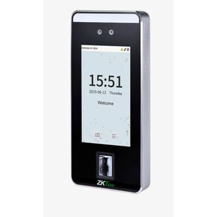 Terminal de control de acceso standalone. reconocimiento facial/huella/clave/tarjeta. 1