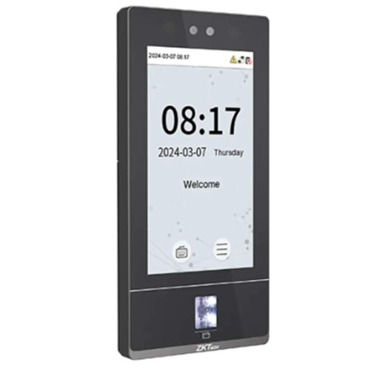 Terminal de control de acceso Standalone IP, Reconocimiento facial, huella, Tarjeta ID 125kHz, Protección IP65 2