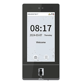 Terminal de control de acceso Standalone IP, Reconocimiento facial, huella, Tarjeta ID 125kHz, Protección IP65