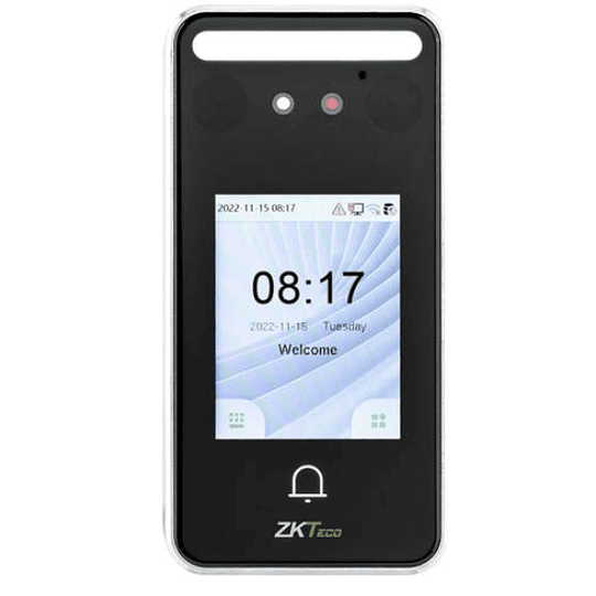 Terminal de Control de Acceso y Asistencia Facial Visible Light 500 rostros 3,000 tarjetas