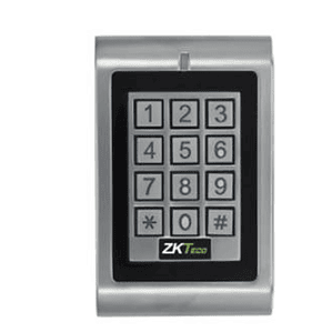 Terminal Antivandálico ZKTeco MK-H-ID - Control de Acceso con Verificación Clave y Tarjeta