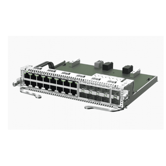 Tarjeta de red Modular para NBS6002 con 16 puertos de cobre, 8 puertos SFP 1Gbps, 2 Puertos