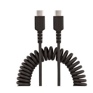 Cable USB-C StarTech de 50 cm, Conector USB-C Reversible y Blindaje Resistente