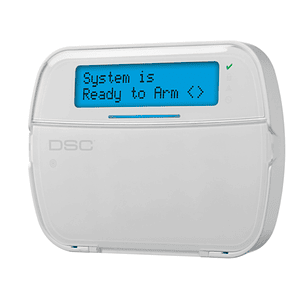 Teclado LCD Alfanumérico Cableado con Transceptor PowerG Integrado