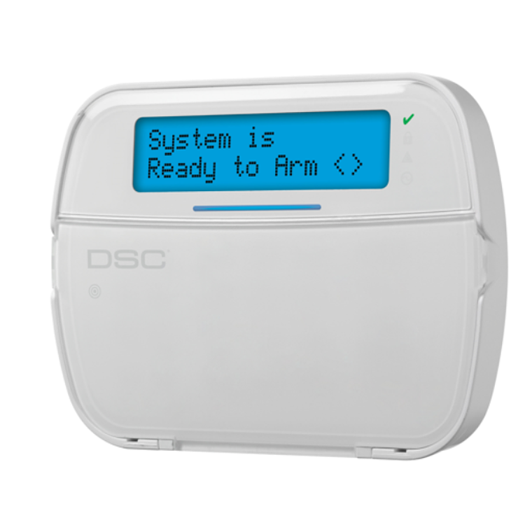 Teclado LCD Alfanumérico Cableado con Transceptor PowerG Integrado 1