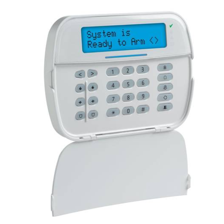 Teclado LCD Alfanumérico Cableado con Transceptor PowerG Integrado 3