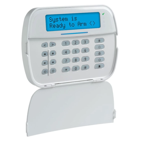 Teclado Cableado LCD Alfanumérico de 32 caracteres admite 128 zonas compatible con NEO